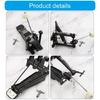 Single Bass Drum Pedal with Felt Beater Stick & Drum Key Kick Drum Pedals for Beginner & Professional Drummers Enduring