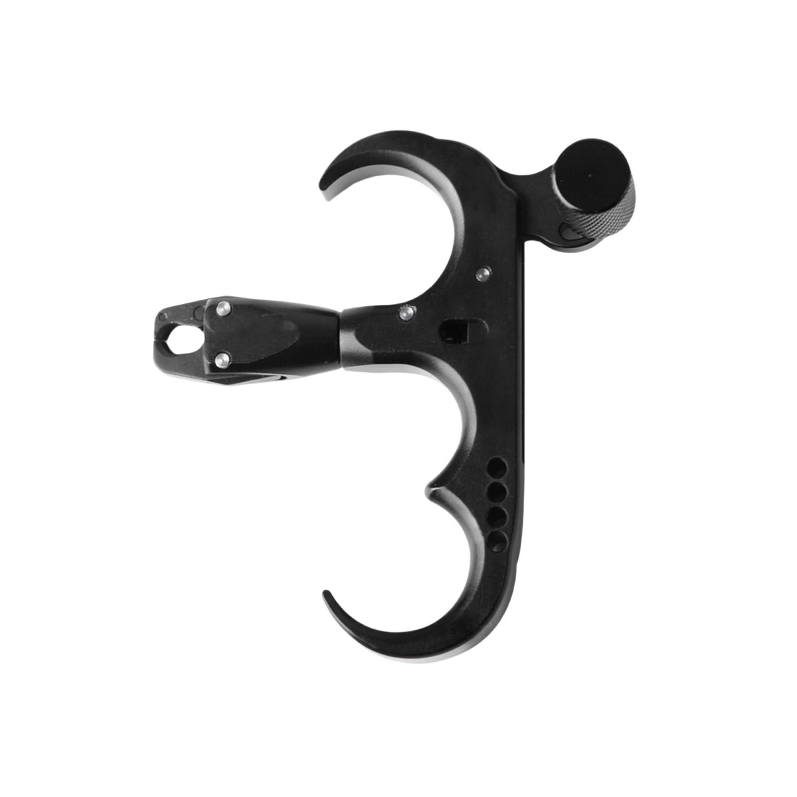 

Three-finger And Thumb Release: The Bow Release Aid Is Designed To Accommodate Three-finger And Thumb Release Styles, Providing Multiple Functions One Size чорний