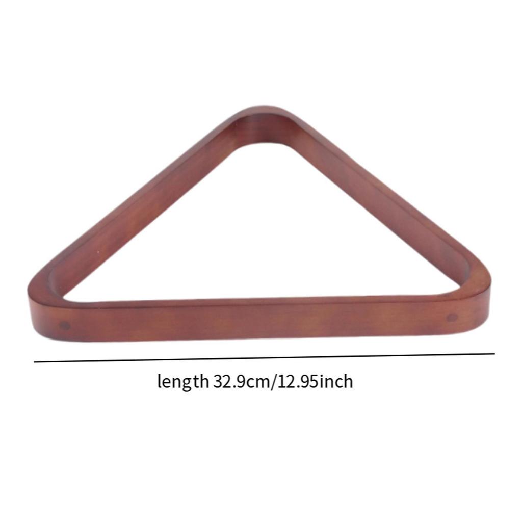 Billiard Ball Positioning Frame Wooden Triangle Rack Pool Table Accessories Tool for Billiards Game Room