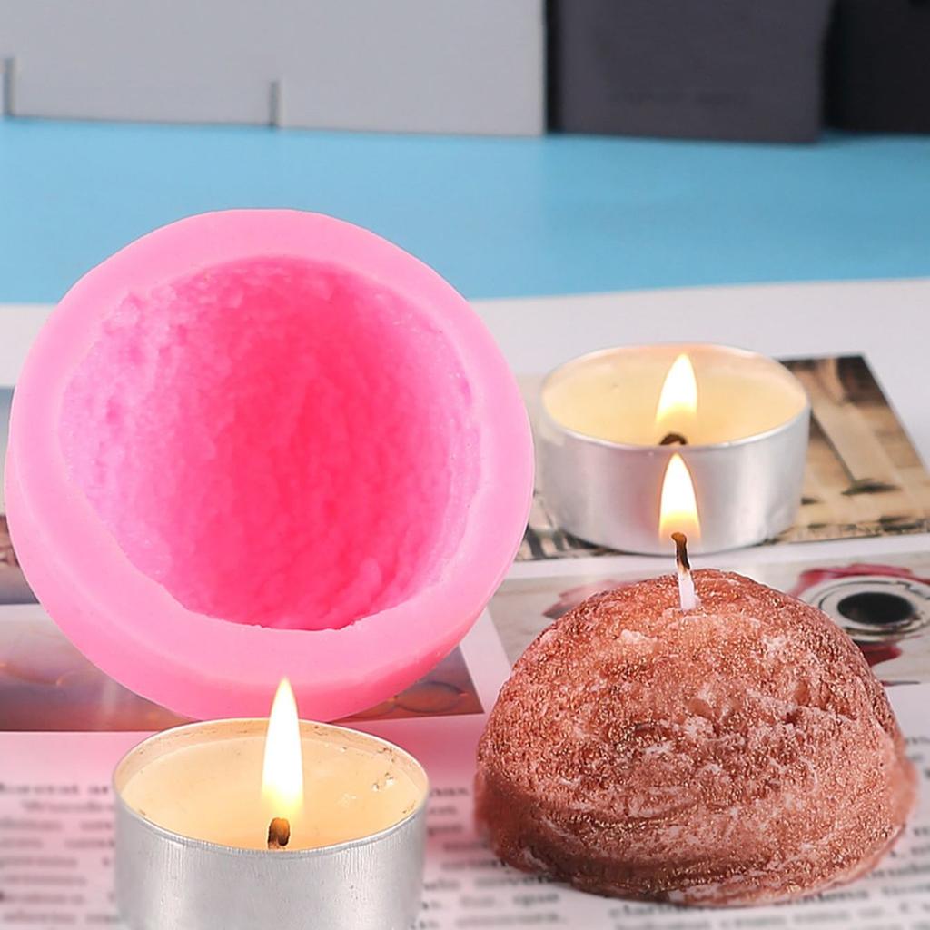 Ice Cream Silicone Mold Scented Candle Aroma Stone Plaster Dessert Cake 3D Ornaments Resin Clay Food Simulation Decoration