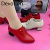 New Style of Chunk-heeled Shoes for Mom Elegant Single Shoes Soft-soled Women's Shoes Devotion