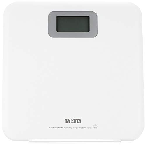 TANITA [Step-on Type that turns on when you step on it] Digital Health Meter, White, HD-661-WH