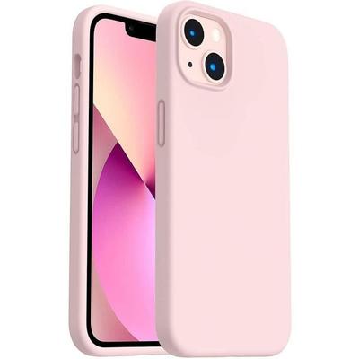 Silicone Case - PROSHOP® - for iPhone 13 Mini - Pink - Flexible - Ultra-thin Matte
