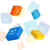 Number Klotski 4x4 Macaron Magnetic Speed Sliding Block Game Educational Puzzle Toy Brain Tester for Kids Children Birthday Gift