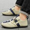 Fashion PU Leather Casual Shoes For Man Summer Flat Casual Sneaker Man Buckle Original Designer Men's Shoes Zapatos Para Hombre