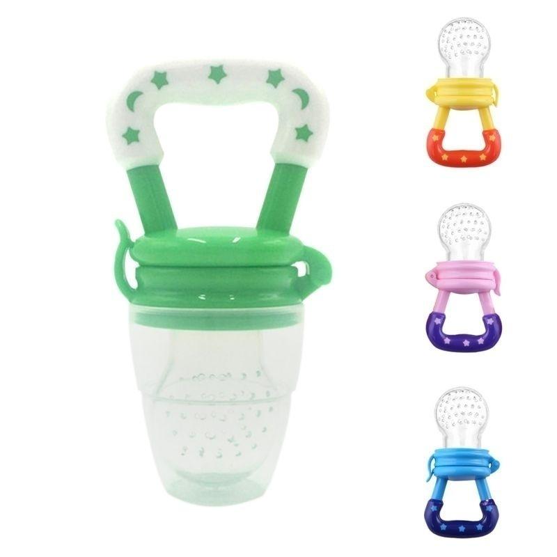 2er-Pack Baby-Fruchtsauger – Weicher Silikon-Babysauger mit Griff zur Fütterung mit frischem Obst und Lebensmitteln