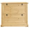 Vidaxl Szafka Na Buty Corona, 99X32X85 Cm, Lite Drewno Sosnowe