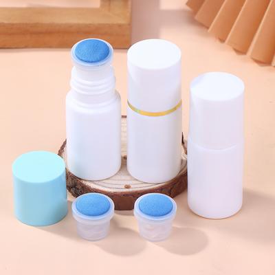 20 ml Nachfüllbarer Schwammkopf-Applikator Plastik Leere Medizinflaschen Für Haarwachstum Juckreizstillendes Auftragen Füllung Liniment Flüssigkeit