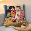 Cushion Cover  Linen  SkinFriendly Soft Decorative Case For Sofa Home Decor Phineas And Ferb Anime Pillow cover