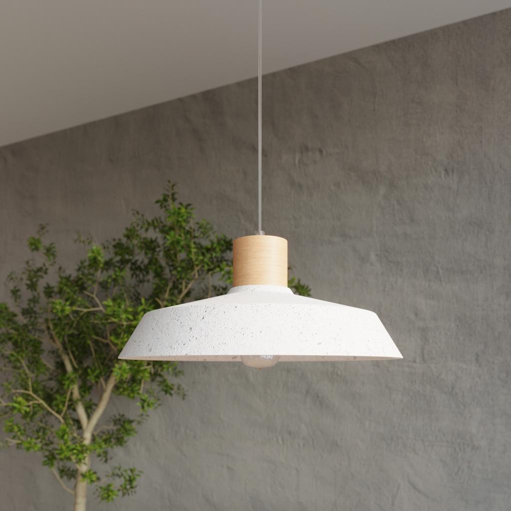 Lampa Wisząca Mandarino 1 E27 Szary Lumilo 02.180.82