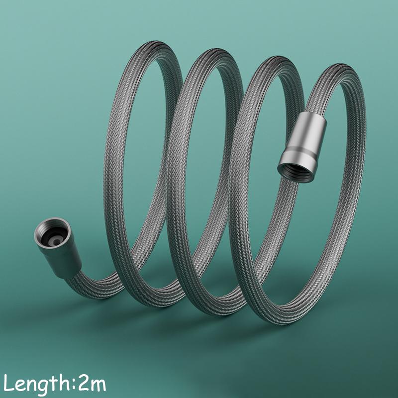 Braided Shower Pipe Shower Pipe Universal Water Pipe Hot And Cold Bathroom Explosion-proof Pipe Nozzle Connecting Pipe