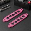 Battery Tie Down Bracket Set for Car or Motorcycle, Anodized Metal Hold Down Bars for Vehicle Battery Service Use
