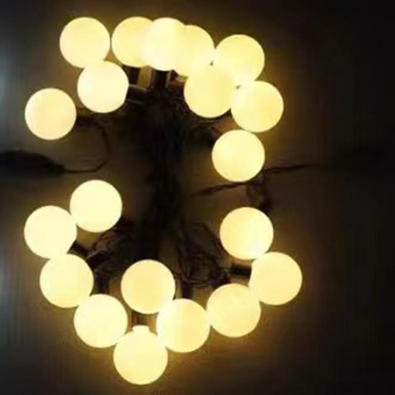 Ruobete LED Globe String Lights Connectable Power Cord