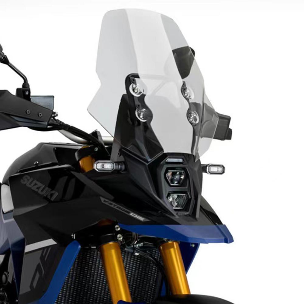 NEW DL800DE Motorcycle Screen Front Windshield For SUZUKI V-STROM 800 DE 800DE Increase Wind Screen Deflector RAISED WINDSCREEN