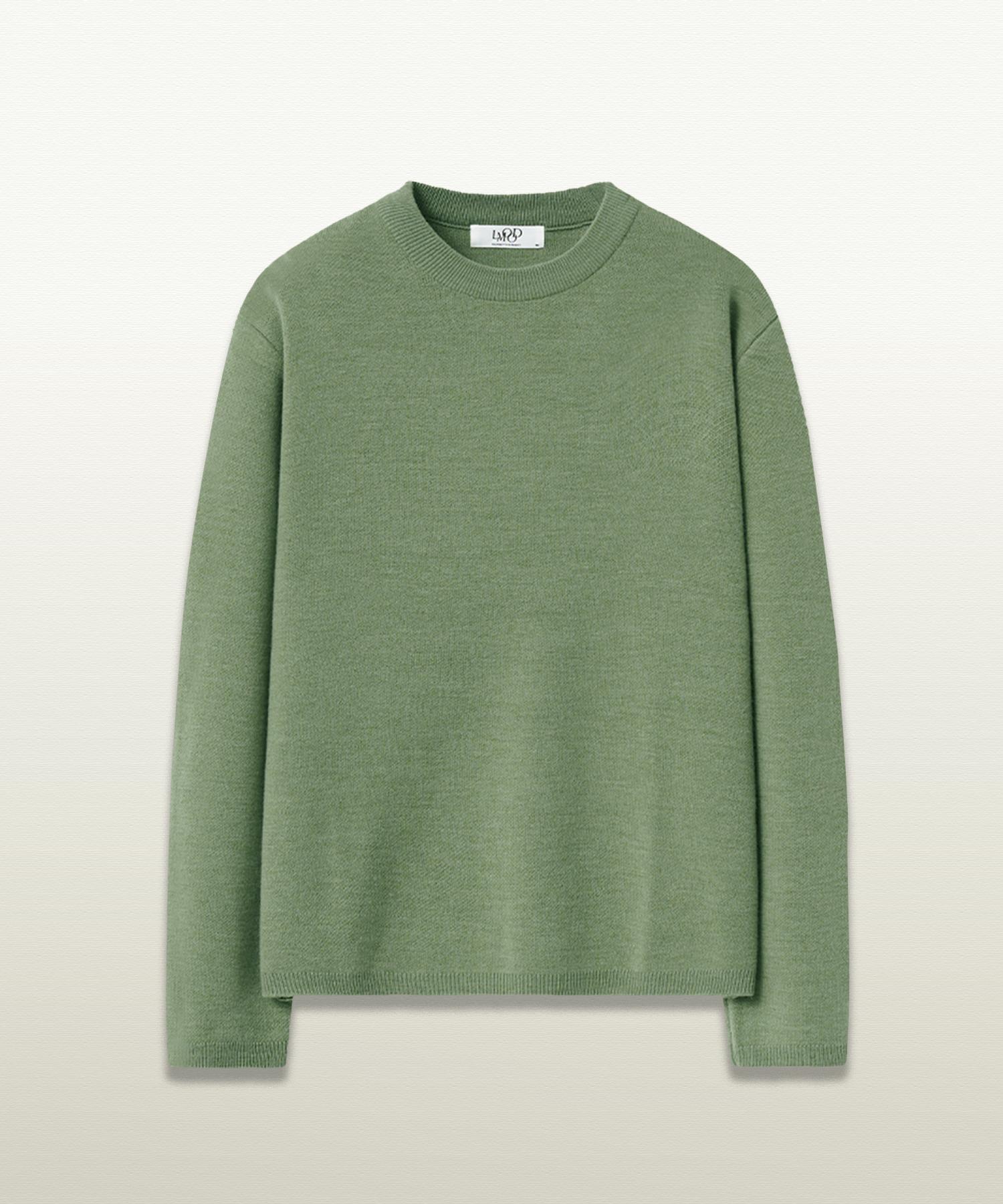 El Mood Dutch Semi-Over Knit Rusty Green Rusty Green/42