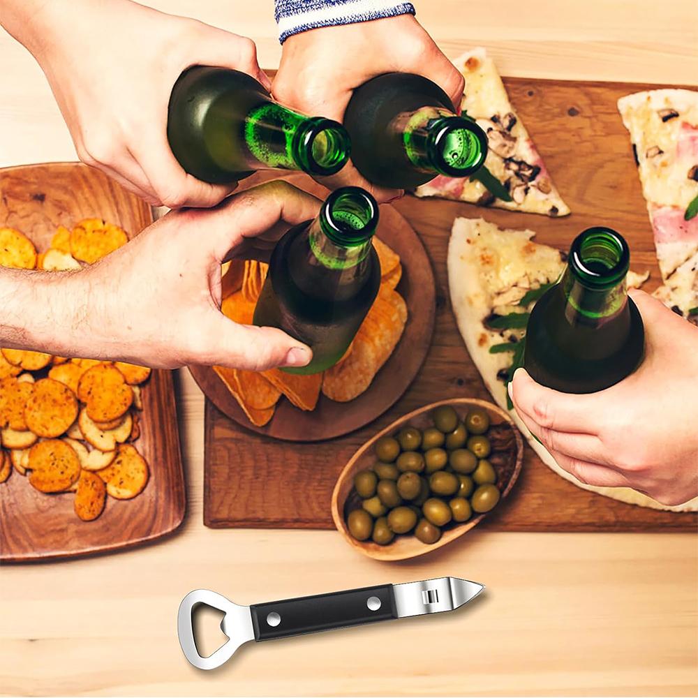 2pcs 2 in 1 Can Punch Opener for Camping and Traveling Drink Beer and Drinks