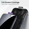 Yangpaly Staubdichte Einfache Installation HD Displayschutzfolien für iPhone 16 15 14 Plus 13 12 11 Pro Max X XS XR Gehärtetes Glasfolie