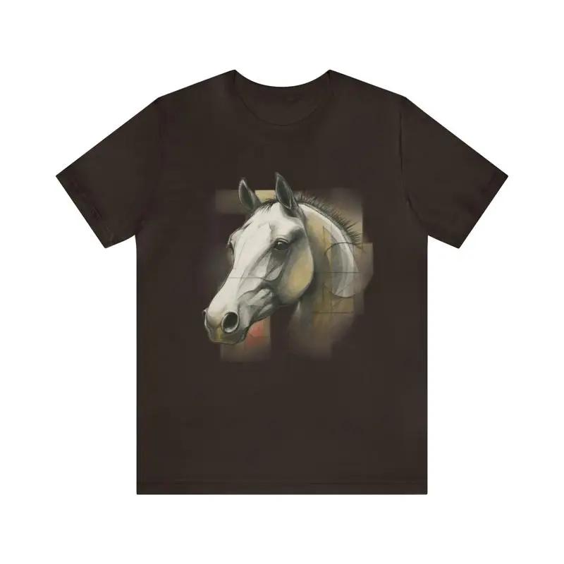 Horse Horses Equestrian Unisex Tshirt Horse Tee
