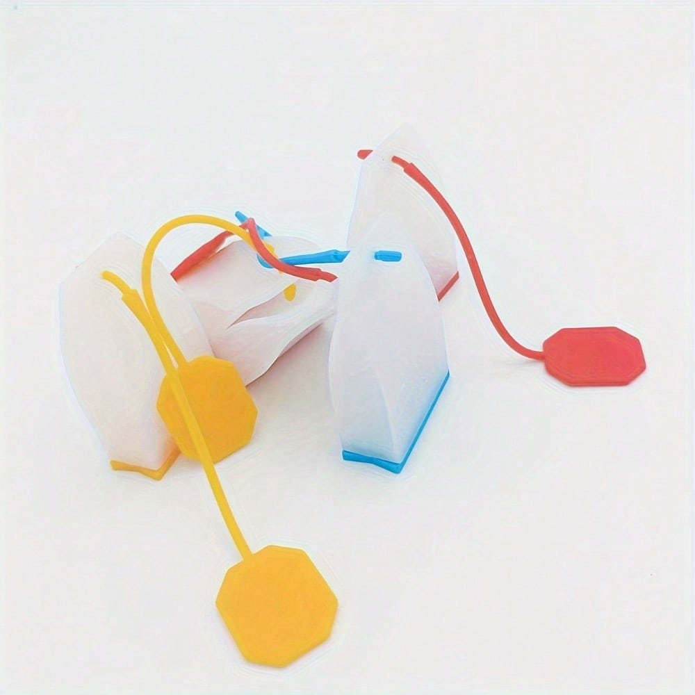 1pcs Silicone Tea Infusers - Infuse Your Favorite Herbs and Spices for The Perfect Cup of Tea - Easy To Use and Clean - Available In Any Color