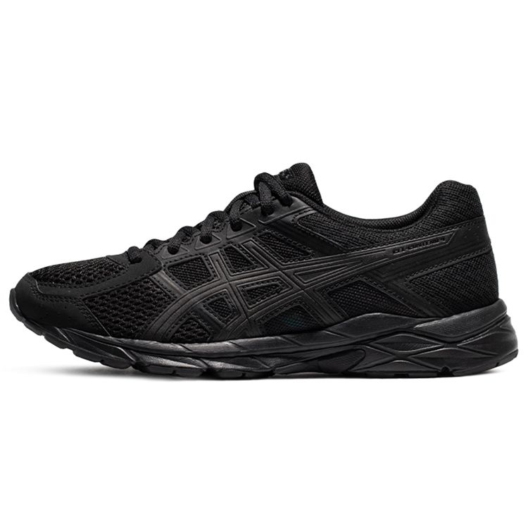 Asics Gel-Contend 4 Cushioning Breathable Fabric Synthetic Leather Low-Top Casual Long Distance Short Distance Urban Commuting Running Shoes T8D9Q-010