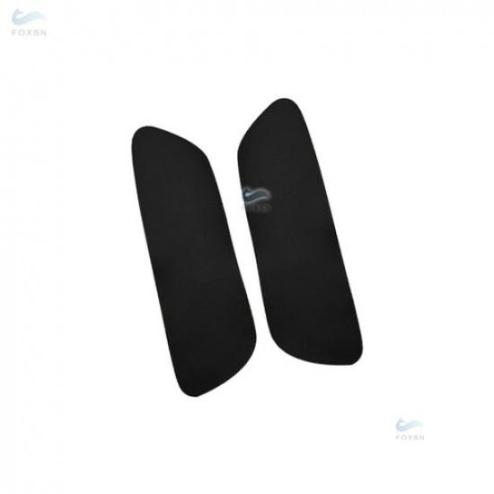 2*BLACK Micro Leather Car Front Door Panel Cover For Ford Escape 2001-2006 2007