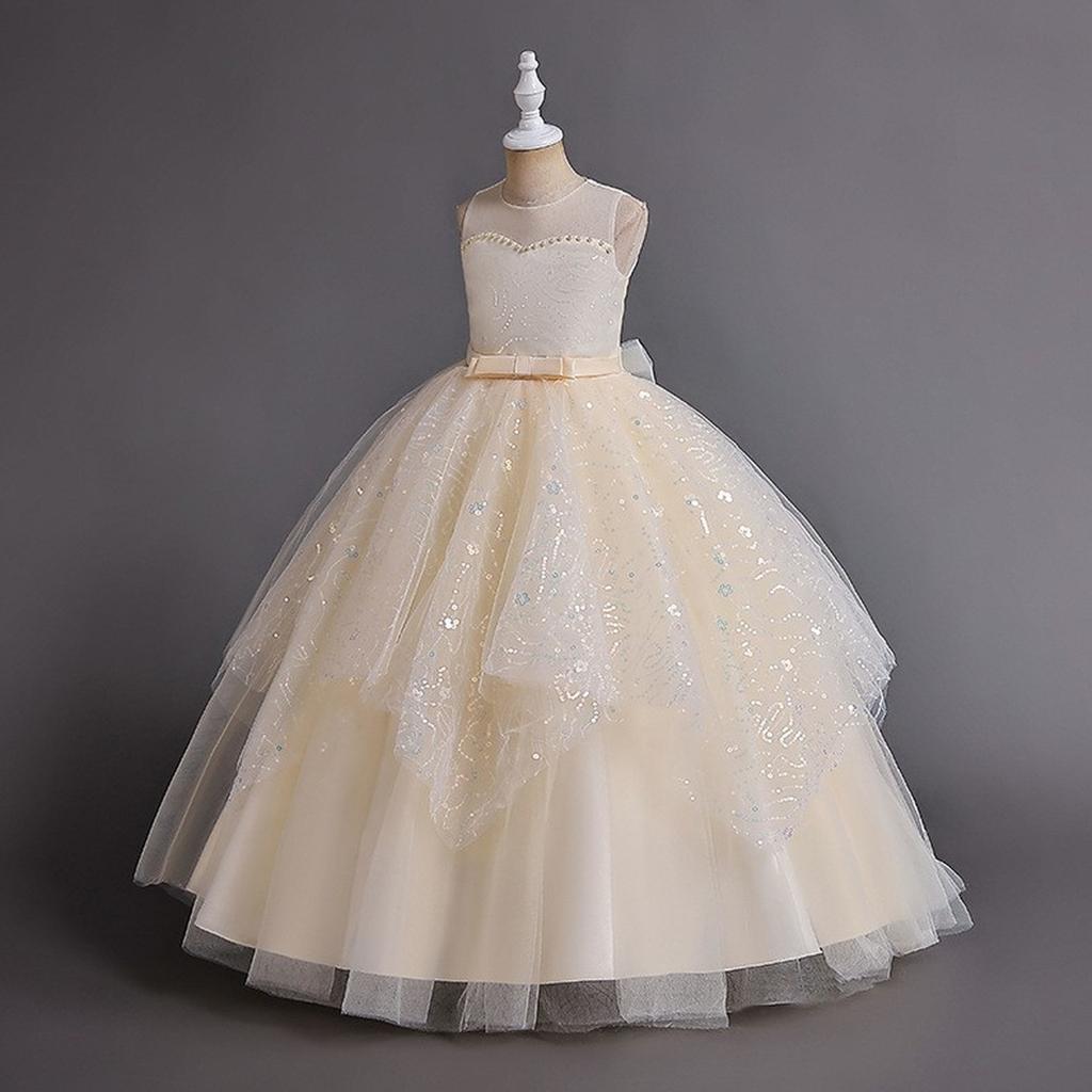 Girls Princess Gown Performance