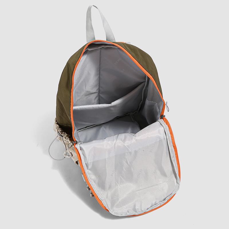 Lightweight Color Block Backpack Unisex Commuter Travel Large Capacity Outdoor Backpack