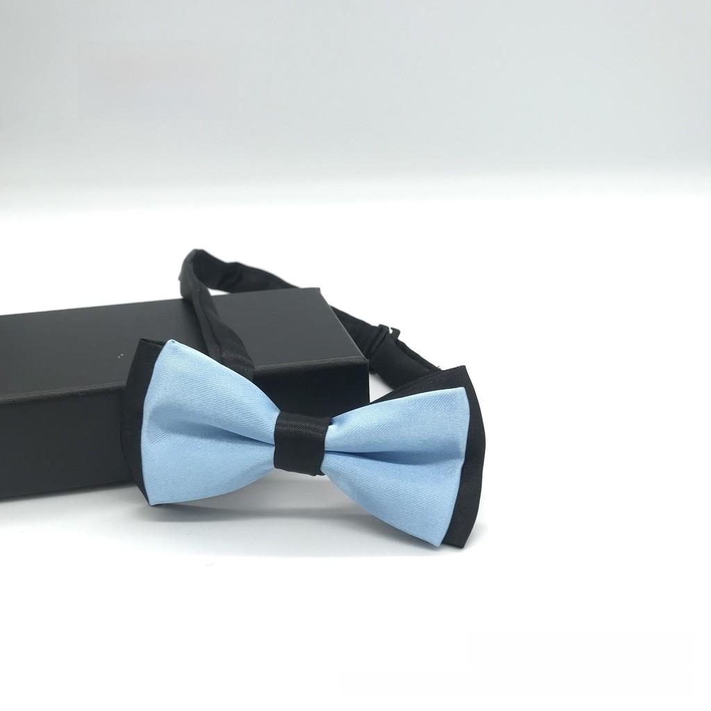 Childrens Fashion Bow Tie With Solid Pattern For Wedding And Performance Use