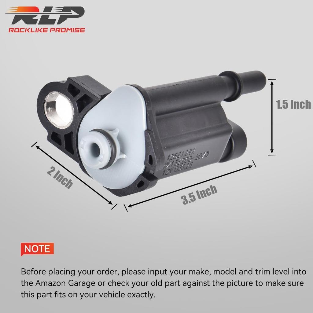 Vapor Canister Purge Valve Solenoid EVAP Purge Valve Compatible With Cadillac STS XLR Chevy Avalanche Equinox Express Silverado 1500 2500 3500 GMC