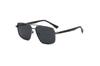 KAJILA 2026 Men's Retro Square Frame Polarized Sunglasses with Double Bridge Sun Protection