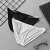 Men's Sheer Ice Silk Low-Waist Briefs - Summer Breathable Sporty Underwear