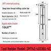 Deep Hole Internal Thread Milling Cutter with Coolant, Imperial/Metric Shank, US 11UI/16UI