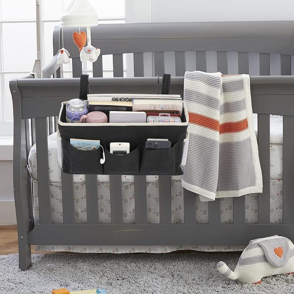 Sumnacon Bedside Storage Large Multifunctional Storage Hanging Storage Hanging Accessory Storage Storage Miscellaneous Goods Magazine Waterproof