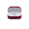 1 Pcs Felt Ring Box Mini Portable Ear Stud Jewelry Box Wedding Ring Pair Box Jewelry Storage Box