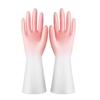 Reusable Household Cleaning Gloves with Extended Cuffs for Dishwashing Kitchen Bathroom Laundry and General Home Use Latex Free Design Comfortable Fit