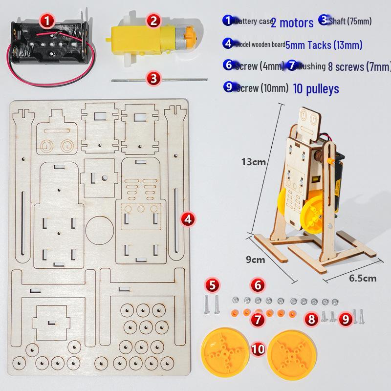 DIY Walking Robot Kit: Children's STEAM Education & Science Experiment