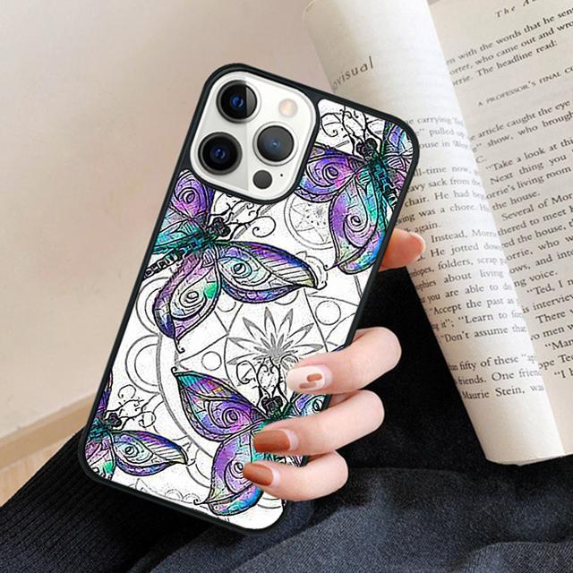 Beautiful Butterfly Nature Wildlife  Soft Phone Case Cover for iPhone 17 Air 16 15 14 13 11 12 Pro Max Plus