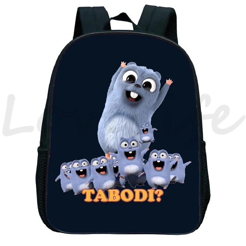 Sonnenlicht Grizzlybär Kindergartenrucksack Grizzy und die Lemminge Schultasche Kinder Cartoon Rucksack Kinder Buchtasche Geschenke