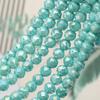 8mm Colorful Ceramic Glass Flower Beads for DIY Jewelry Bracelet