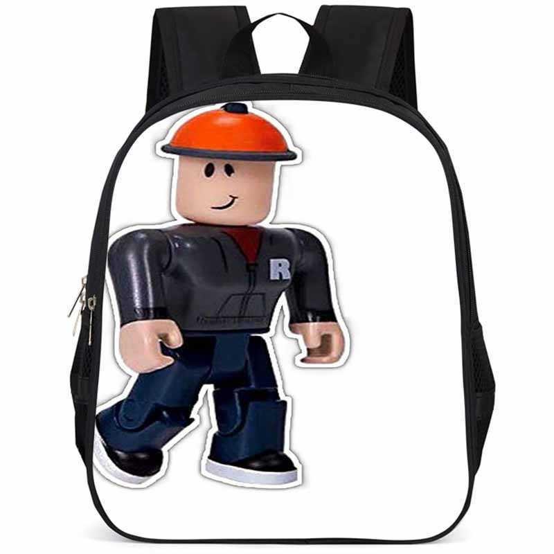 Roblox Large Capacity Lightweight Oxford Cloth School Backpack For Kids Boys Girls