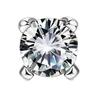 S925 Sterling Silver Diamond Stud Earrings for Women, Minimalist & Petite, Sleep-Friendly, Perfect for Piercings
