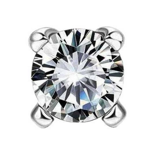 S925 Sterling Silver Diamond Stud Earrings for Women, Minimalist & Petite, Sleep-Friendly, Perfect for Piercings