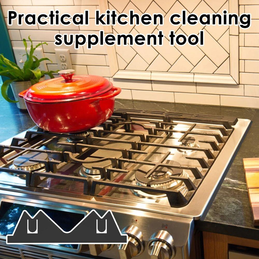 1/2 Pack Stainless Steel Stove Gap Fillers Adjustable Length Stove Top Protectors  Restaurant