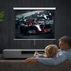 Projector Screen 171 X 128 Cm (84 Inch) 4:3 HD 4K Projection Screen Plastic, Metal Home Theater
