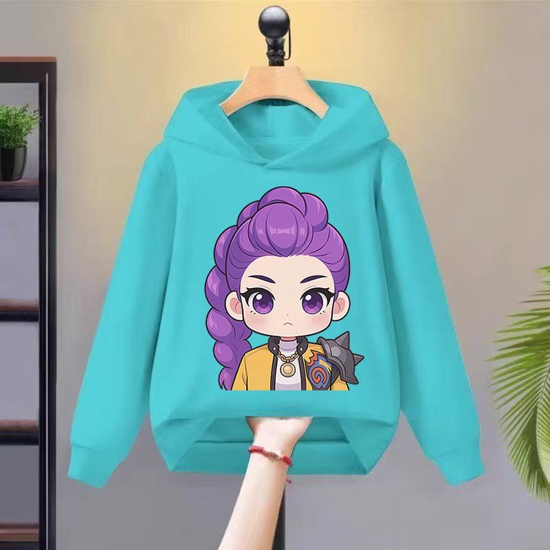 Kpop Witch Hunt Children's clothing, including men's and women's spring and autumn hoodies and fashionable sweatshirts 2025yeas
