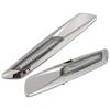 Powerful Chrome LED Side Marker Turn Signal Indicator Lights For BMW 3-Series E46/E90/E91/E92 E93