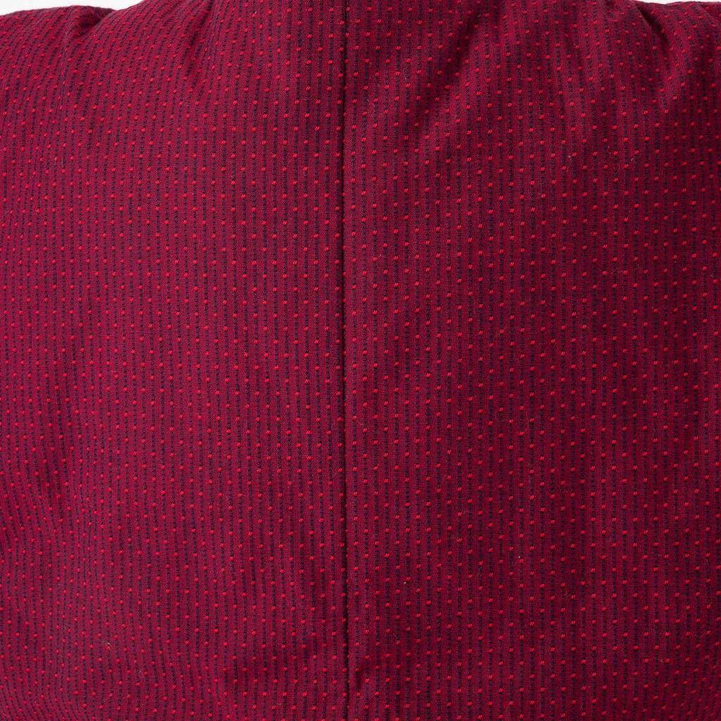 Watano Sato Dot Pattern Red Kurume-ori Slave-Style Hanten