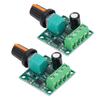 2 zestawy regulatora prędkości silnika PWM przełącznik sterujący regulator DC 1,8 V?12 V dla pompy wentylatora