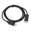 1.8m/5.9ft DisplayPort To HD Multimedia Interface Adapter 4K30HZ/1080P DP To HD Cable  Monitor Use