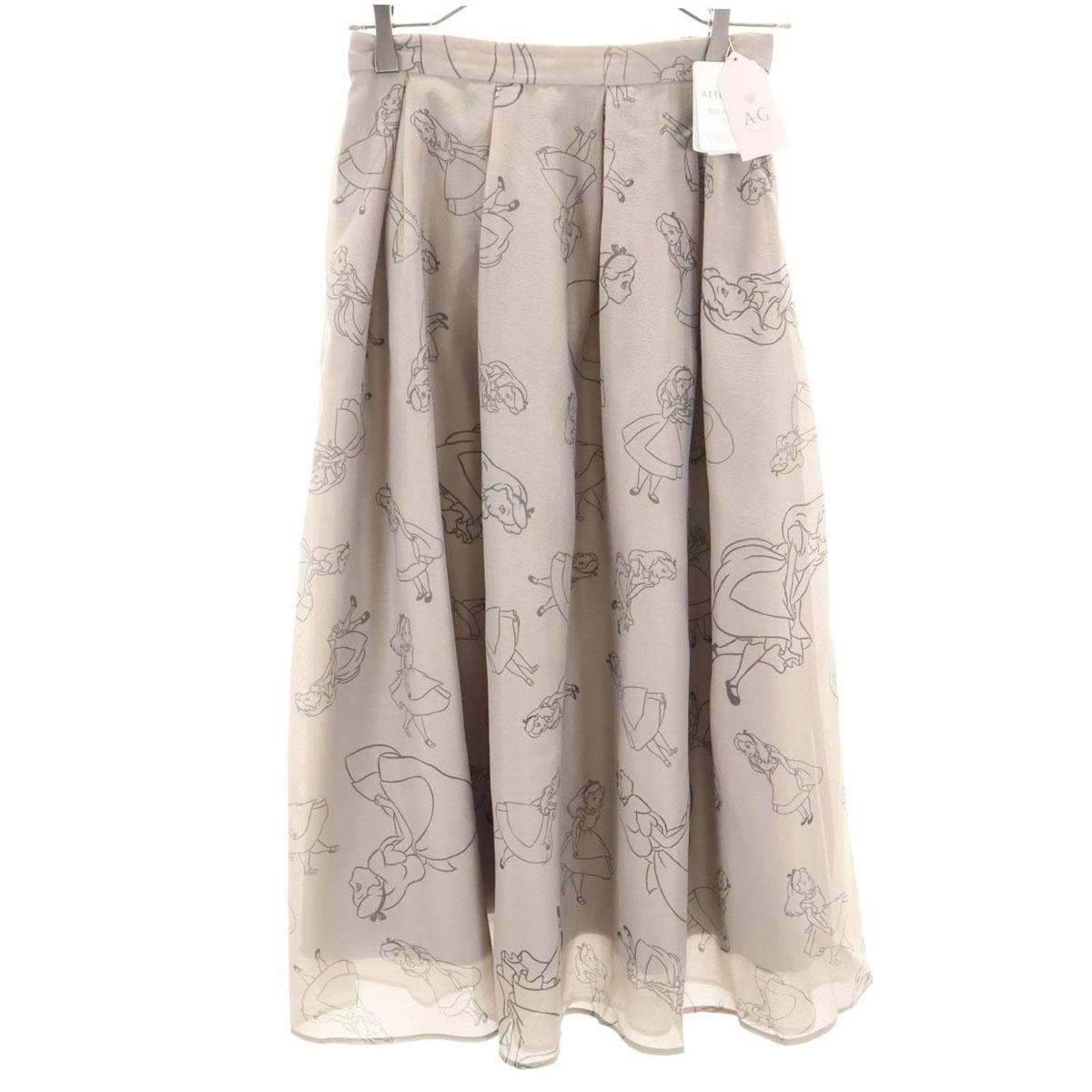 

unused AG by aquagirl Disney collaboration Midi length flare skirt Women Used